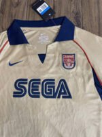 Camisa Retrô Arsenal Away Manga Longa 2001/02 Nike - Imagem 2