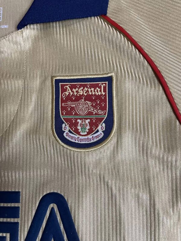 Camisa Retrô Arsenal Away Manga Longa 2001/02 Nike - Imagem 4