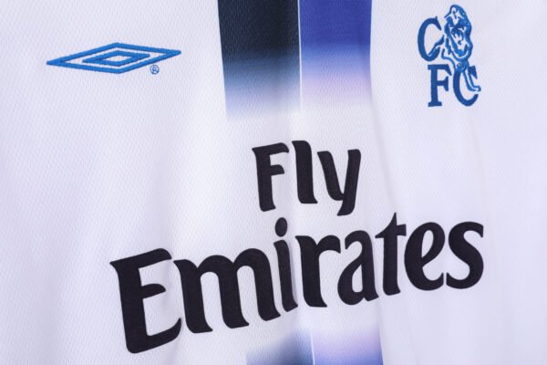Camisa Retrô Chelsea Away 2003/05 Branco Umbro - Imagem 4