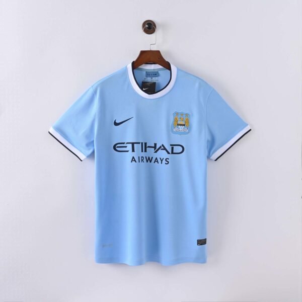Camisa Retrô Manchester City Home Versão Torcedor 2013/14 Nike - Imagem 2