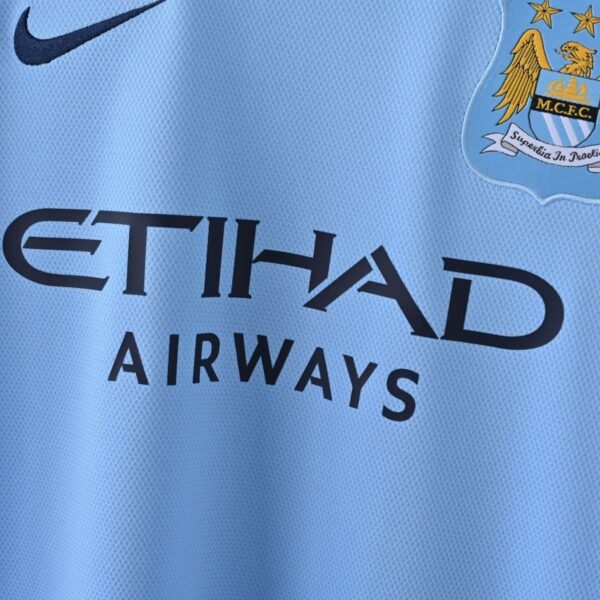 Camisa Retrô Manchester City Home Versão Torcedor 2013/14 Nike - Imagem 4