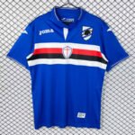 Camisa Retrô Sampdoria Home 2015/2016 Azul Joma