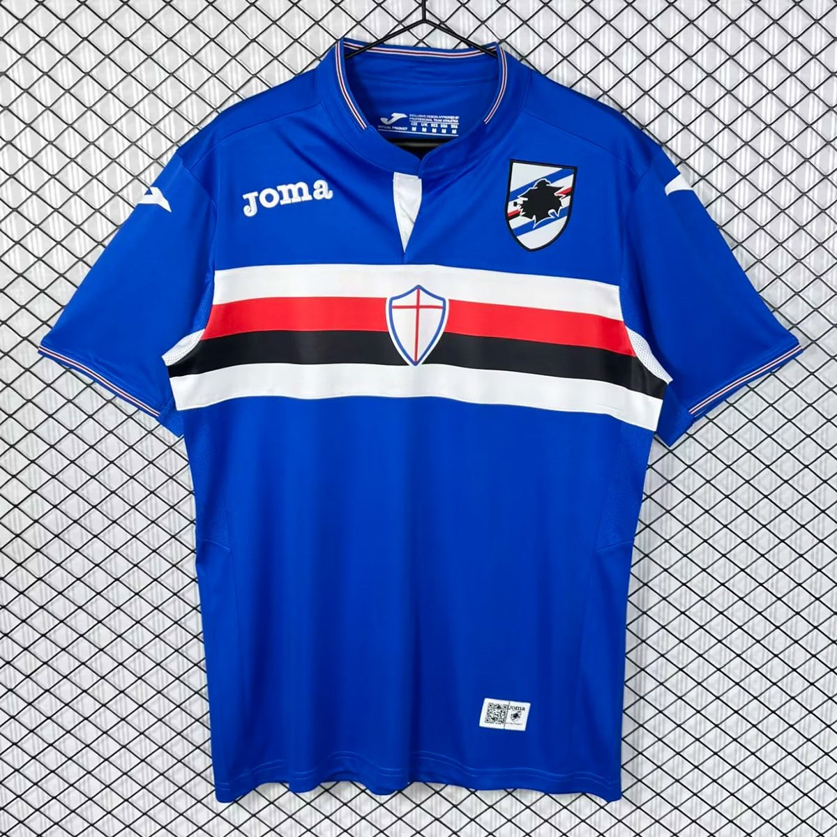 Camisa Retrô Sampdoria Home 2015/2016 Azul Joma