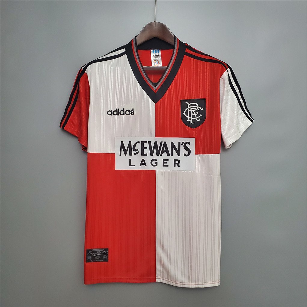 Camisa Retrô Clássica Retro Rangers FC Away 1995/96 Adidas