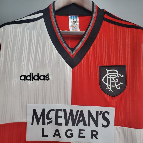 Camisa Retrô Clássica Retro Rangers FC Away 1995/96 Adidas - Imagem 2