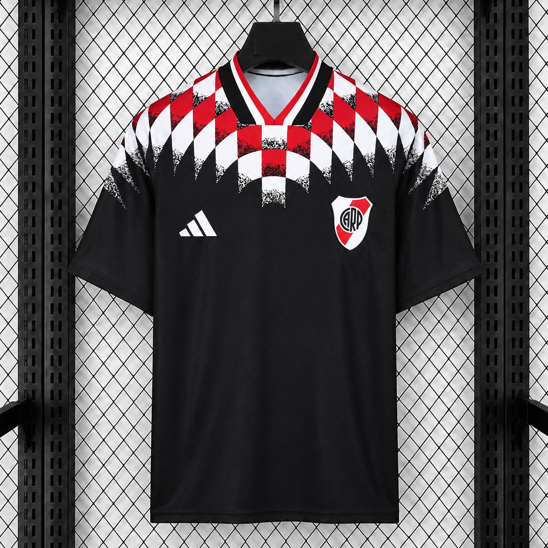 Camisa River Plate Inspired Geometric 1994 Versão Torcedor 2026/27 Branca Adidas