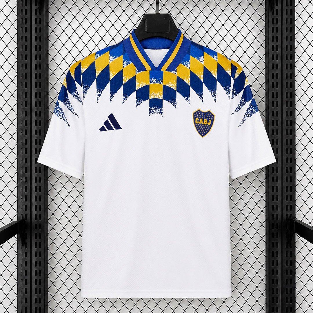 Camisa Boca Junior Inspired Geometric 1994 Versão Torcedor 2026/27 Adidas