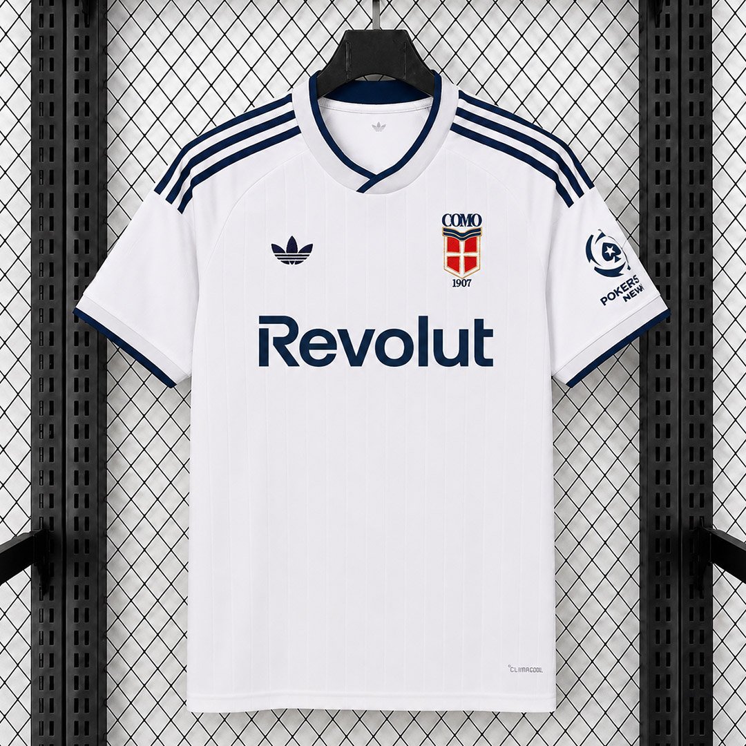 2627-Como-1907-Away-Soccer-Jersey-1_xiaoleng Camisa Como 1907 Away Versão Torcedor 2026/27 Adidas - Imagem 1