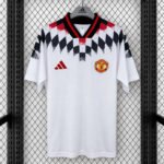 Camisa Manchester United Inspired Geometric 1994 Versão Torcedor 2026/27 Branca Adidas
