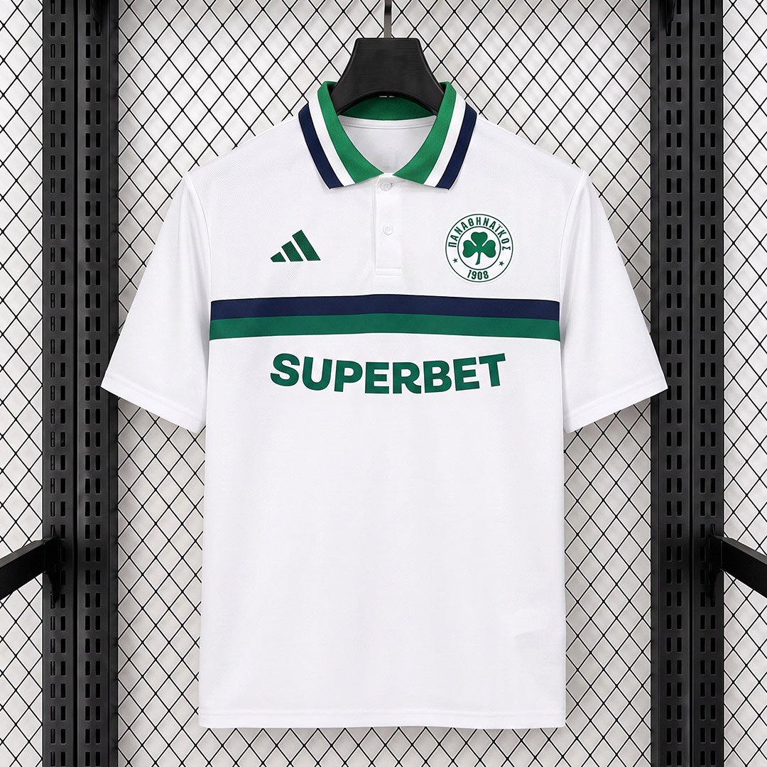 Camisa Panathinaikos Away Versão Torcedor 26/2027 Adidas