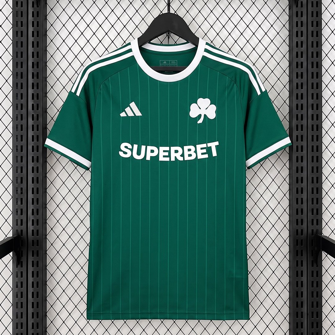 Camisa Panathinaikos Home Versão Torcedor 26/2027 Adidas
