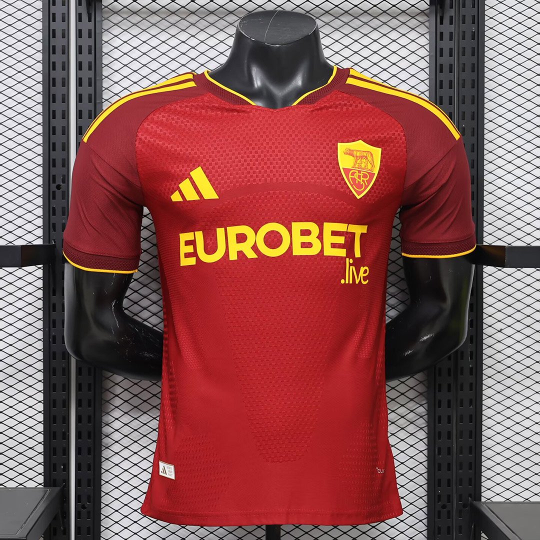 26_27-AS-Roma-Home-Player-Version-Soccer-Jersey-1 Camisa Roma Home Versão Jogador 2026/27 Adidas - Imagem 1