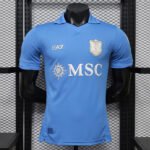 Camisa Napoli Home Versão Jogador 2026/27 EA7 Armani