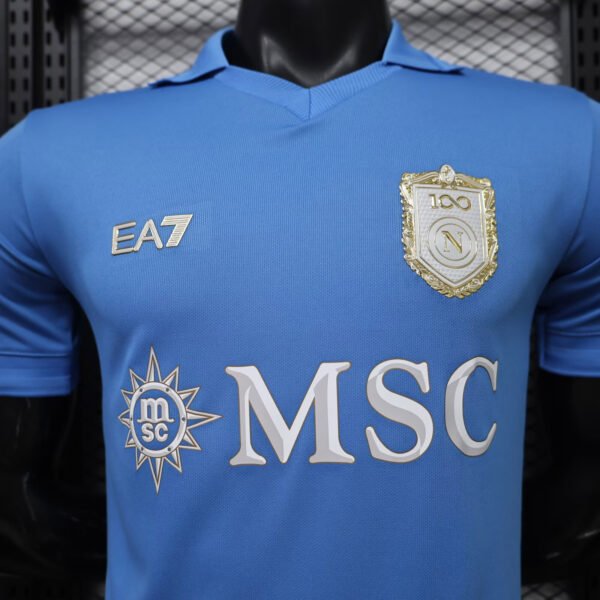 Camisa Napoli Home Versão Jogador 2026/27 EA7 Armani - Imagem 2