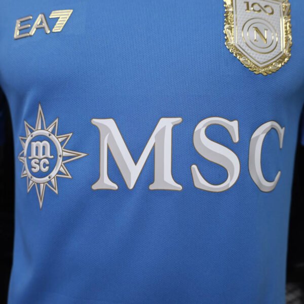 Camisa Napoli Home Versão Jogador 2026/27 EA7 Armani - Imagem 3