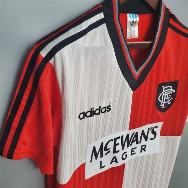 Camisa Retrô Clássica Retro Rangers FC Away 1995/96 Adidas - Imagem 3
