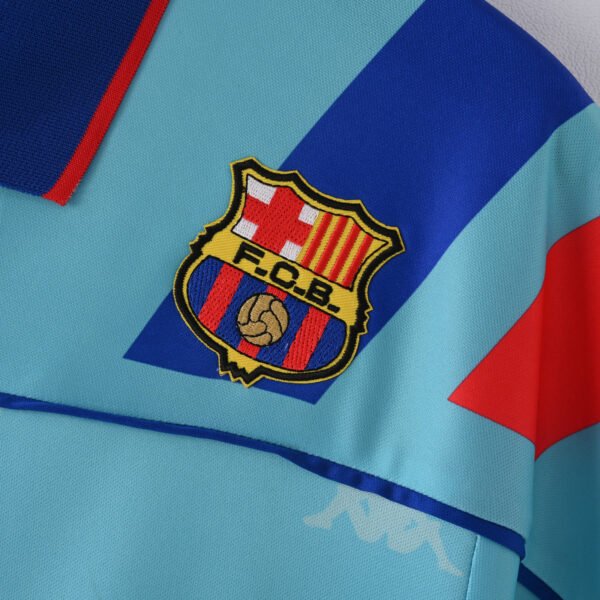 Camisa Rêtro Barcelona Away Versão Torcedor 1992/93 Kappa - Imagem 5