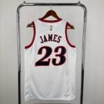 Camiseta Regata Basquete NBA Philadelphia 76ers Sixers - LeBron James 23 - Classic Edition Branca 2026/27 Nike - Imagem 5