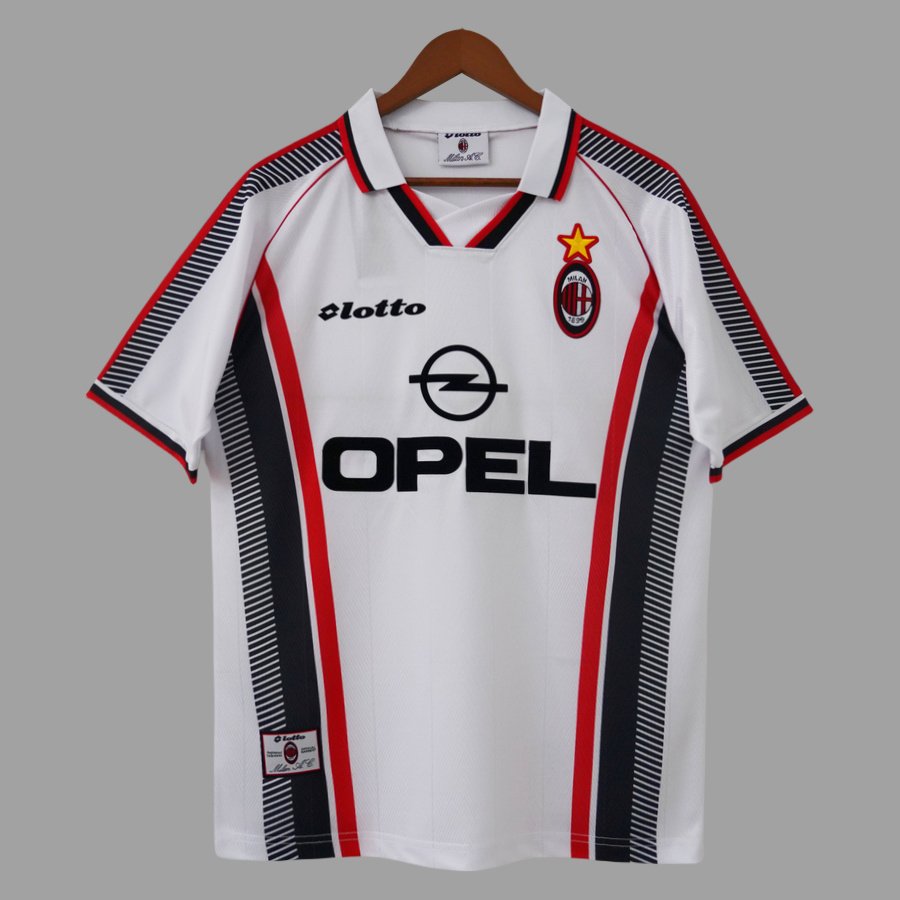 Camisa Retrô Milan Away 1997/98 Lotto