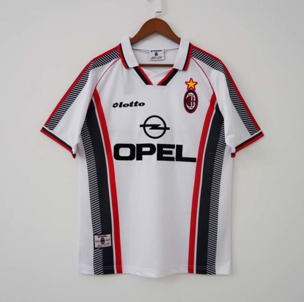 Camisa Retrô Milan Away 1997/98 Lotto - Imagem 2