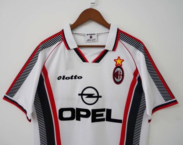 Camisa Retrô Milan Away 1997/98 Lotto - Imagem 3