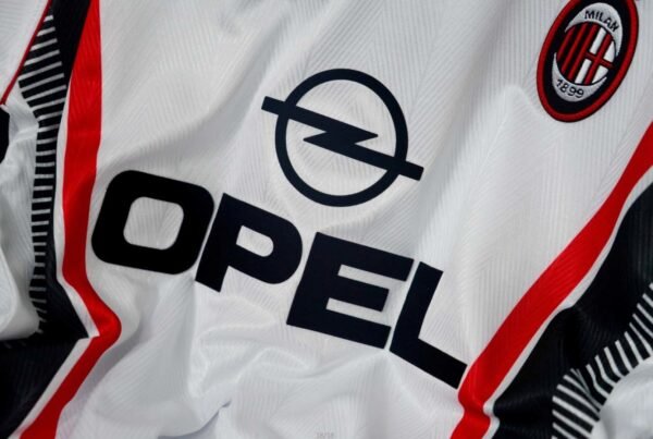 Camisa Retrô Milan Away 1997/98 Lotto - Imagem 8
