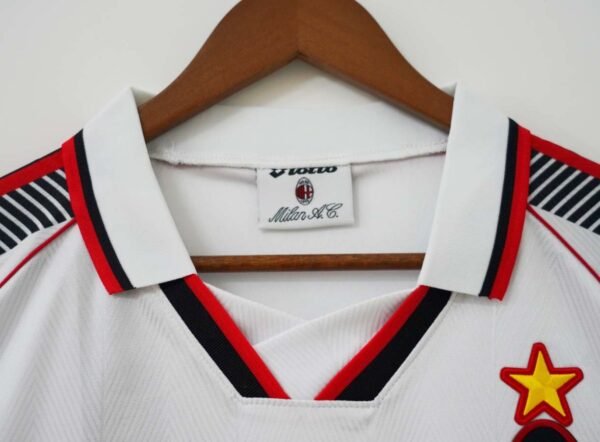 Camisa Retrô Milan Away 1997/98 Lotto - Imagem 4
