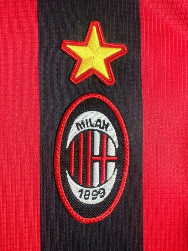 Camisa Retrô Milan Home 1997/98 Lotto - Imagem 3