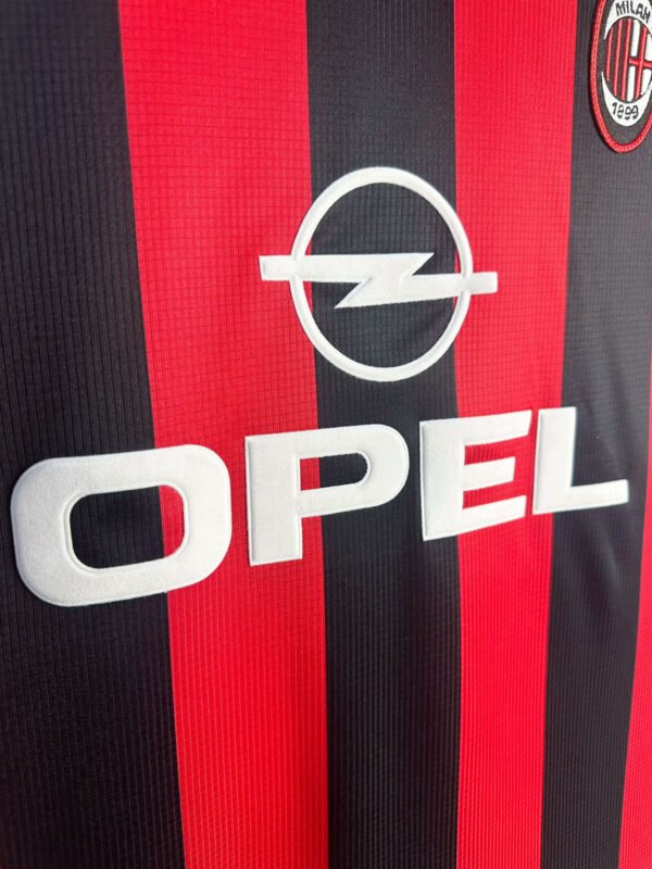Camisa Retrô Milan Home 1997/98 Lotto - Imagem 4