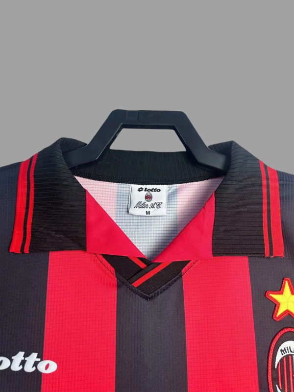 Camisa Retrô Milan Home 1997/98 Lotto - Imagem 2