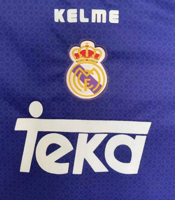 Camisa Retrô Real Madrid Away 1997/98 Kelme - Imagem 4