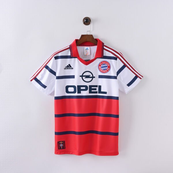 Camisa Retrô Bayern Munique Away Versão Torcedor 1998/00 Adidas - Imagem 2