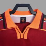 Camisa Retrô Roma Home Manga Longa 1998/99 Diadora - Imagem 2
