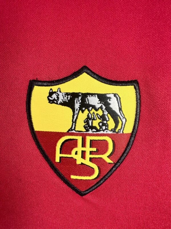 Camisa Retrô Roma Home Manga Longa 1998/99 Diadora - Imagem 4