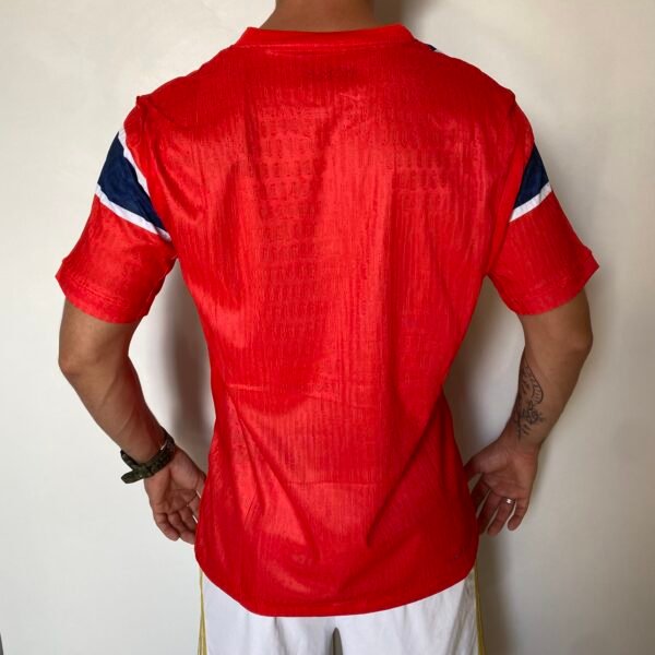 Camisa Seleção Noruega Home Versão Jogador Copa Do Mundo 2026 Vermelha Nike - Imagem 8