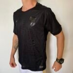 Camisa Seleção Noruega Away Versão Jogador Copa Do Mundo 2026 Preta Nike - Imagem 7