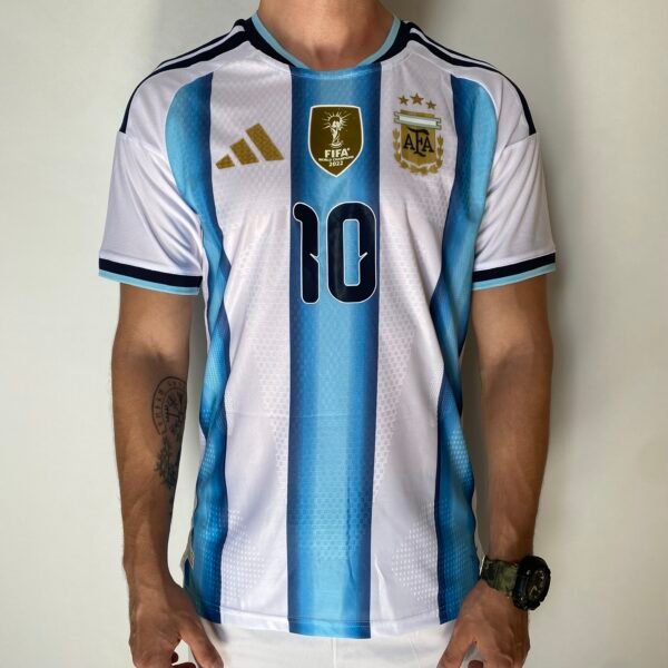 Camisa Seleção Argentina Home Copa do Mundo 2026 Patch World Cup - Adidas - Versão Jogador - Imagem 17