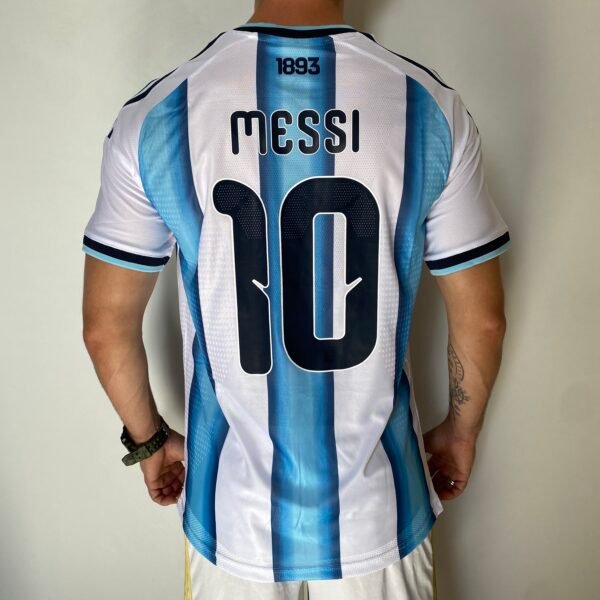 Camisa Seleção Argentina Home Copa do Mundo 2026 Patch World Cup - Adidas - Versão Jogador - Messi 10 - Imagem 10