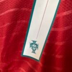 Camisa Seleção Portugal Home Versão Jogador - Ronaldo 7 CR7 - Copa Do Mundo 2026 Puma Vermelha - Imagem 12