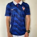 Camisa Seleção França Home Versão Jogador Copa Do Mundo 2026 Azul Nike