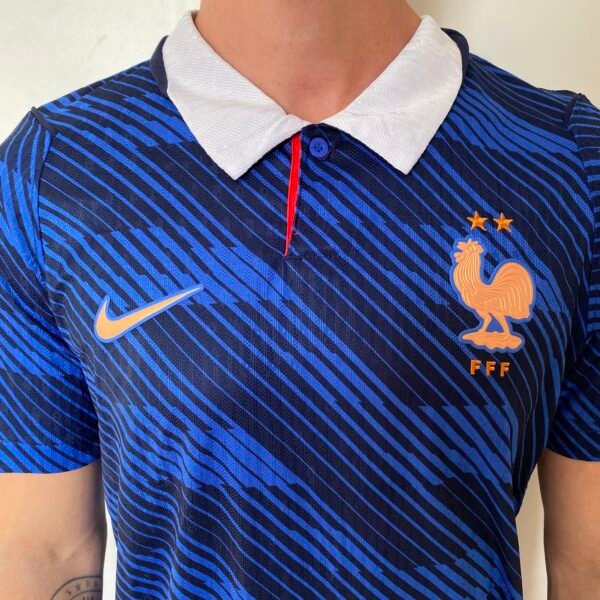 Camisa Seleção França Home Versão Jogador Copa Do Mundo 2026 Azul Nike - Imagem 2