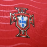 Camisa Seleção Portugal Home Versão Jogador - Ronaldo 7 CR7 - Copa Do Mundo 2026 Puma Vermelha - Imagem 17