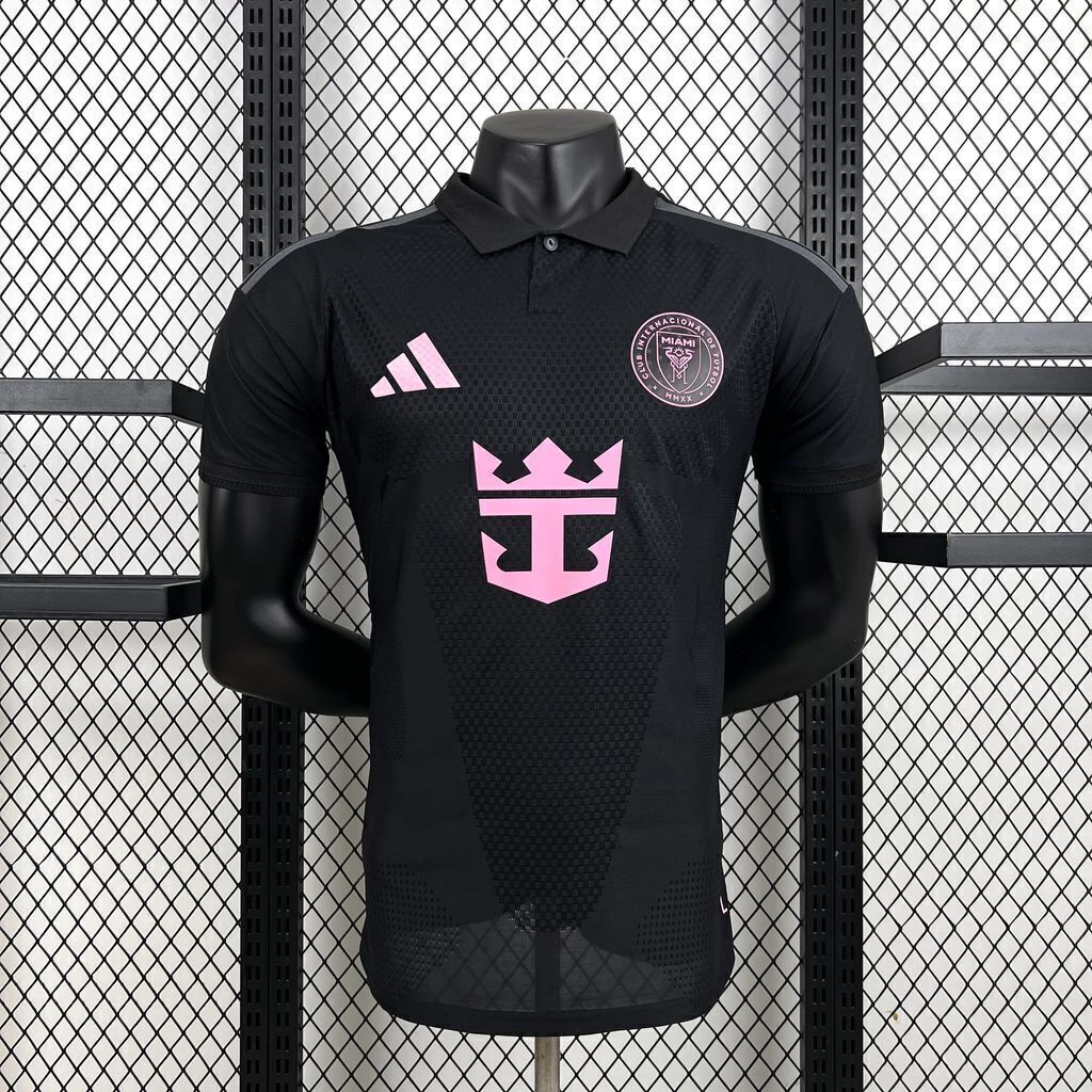 fafafaf (9) Camisa Inter Miami Away Versão Jogador Messi 10 26/2027 Adidas - Imagem 1