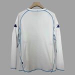 Camisa Retrô Auxerre Home Versão Torcedor Manga Longa 2003/04 Branca Kappa - Imagem 4