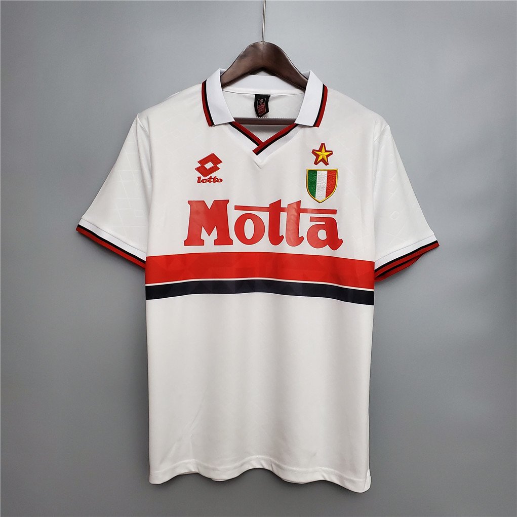 1 Camisa Retrô Milan Away 1993/1994 Lotto - Imagem 1
