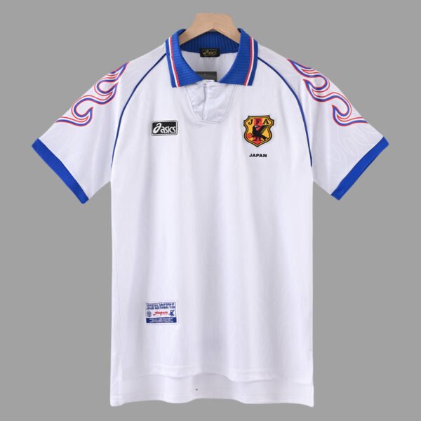 Camisa Retrô Clássica Seleção Japão Away Zelda 1998 Branca - Imagem 10