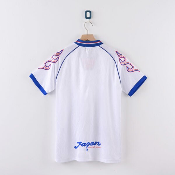Camisa Retrô Clássica Seleção Japão Away Zelda 1998 Branca - Imagem 9