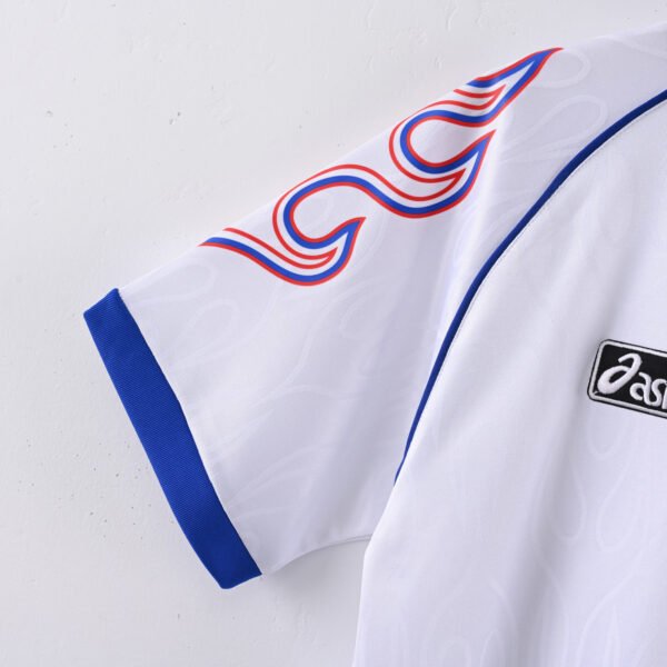 Camisa Retrô Clássica Seleção Japão Away Zelda 1998 Branca - Imagem 6