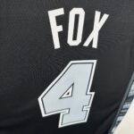 Camiseta Regata NBA Santo Antonio Sturs De'Aaron Fox 4 Statemant Edition Swingman 2023 Nike - Imagem 8