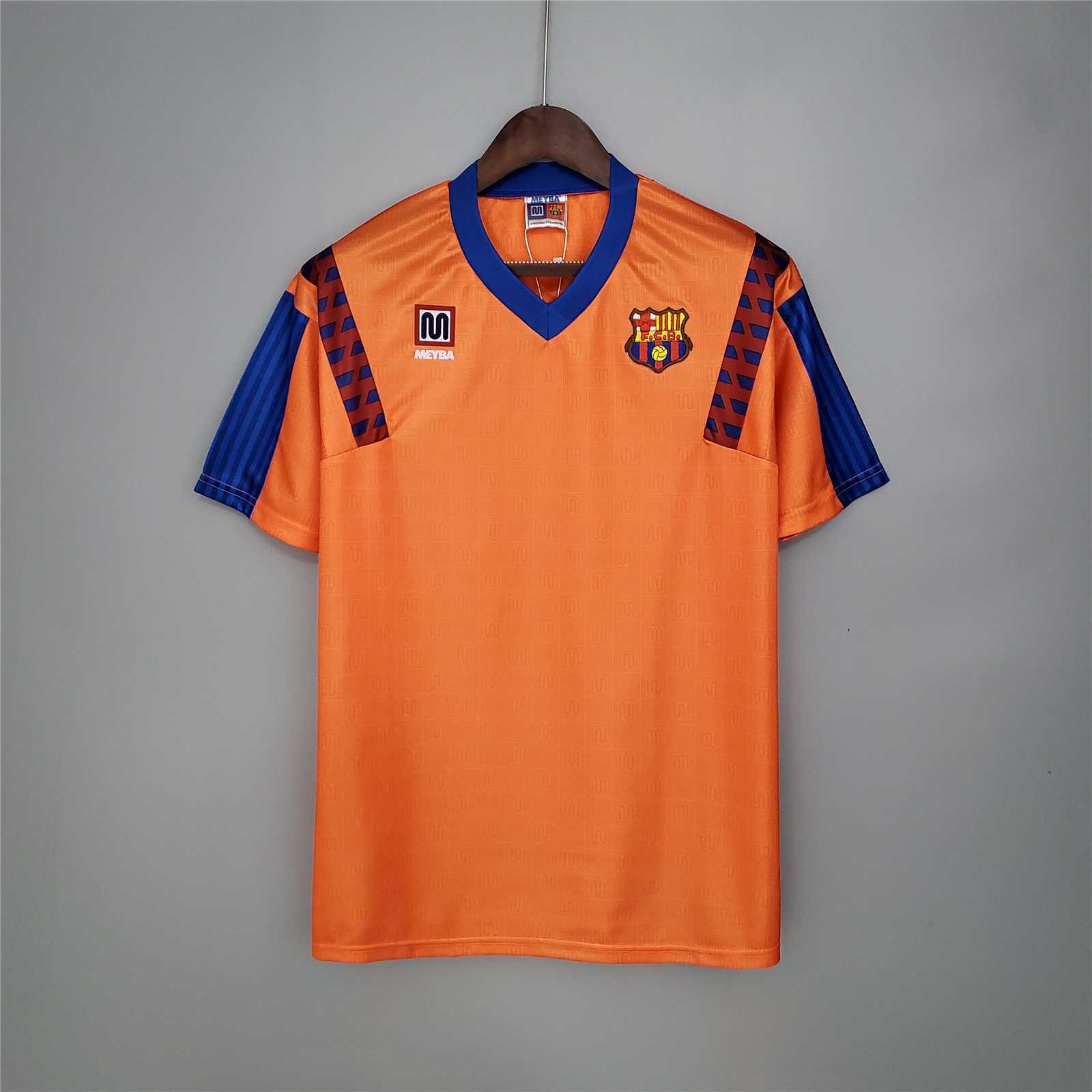 1_ZT Camisa Rêtro Barcelona Away Versão Torcedor 1991/1992/1993 - Imagem 1